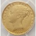 AUSTRALIA 1880 . ONE 1 SOVEREIGN . MELBOURNE . GOLD . SLABBED . SHIELD